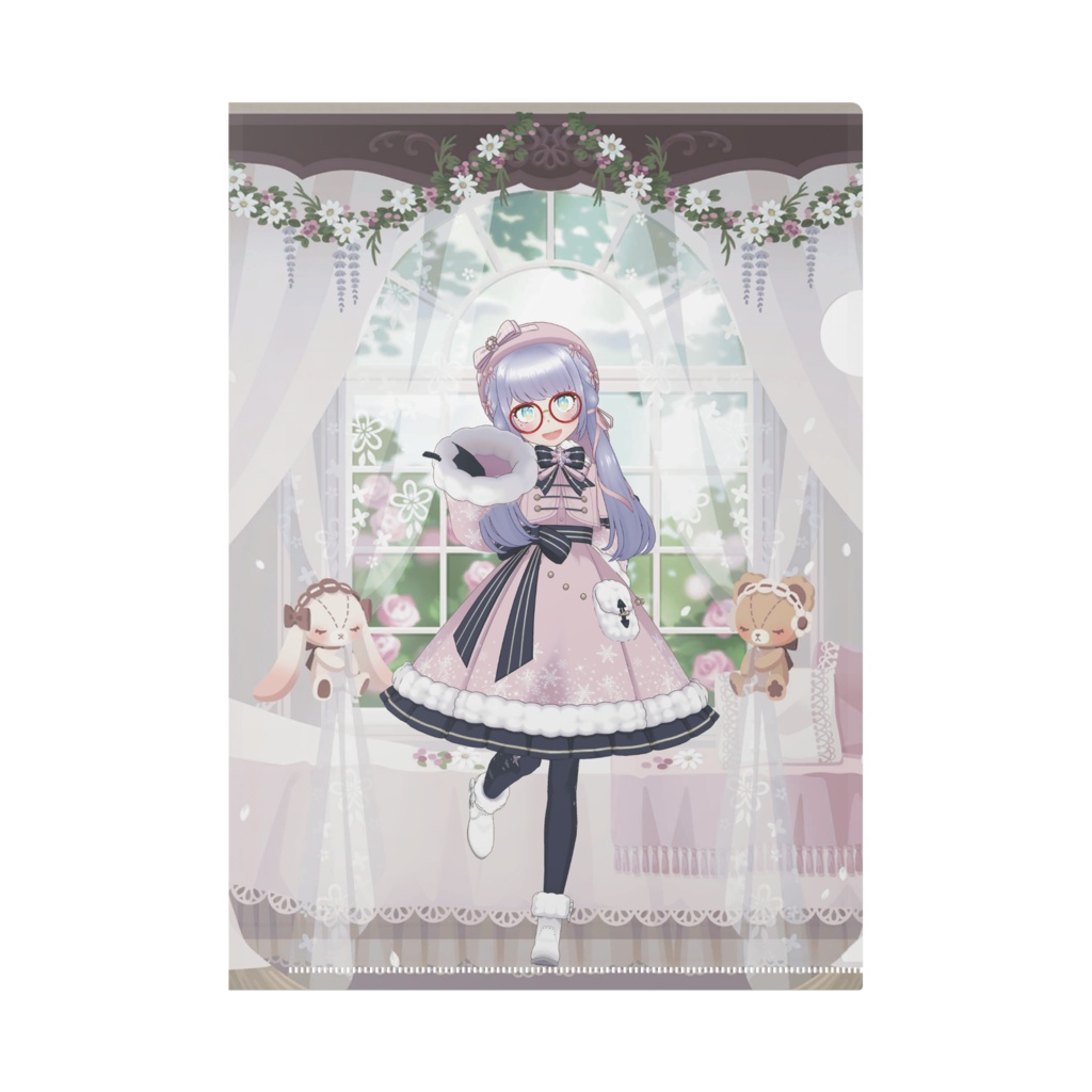 【甘味のあ】12月記念日グッズ-クリアファイル[1203]