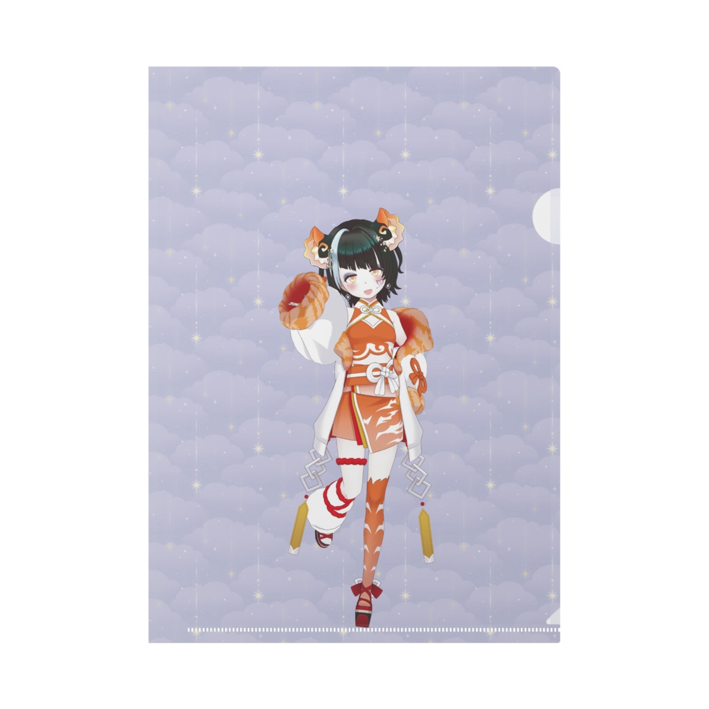 【瑠月】12月記念日グッズ-クリアファイル[1203]