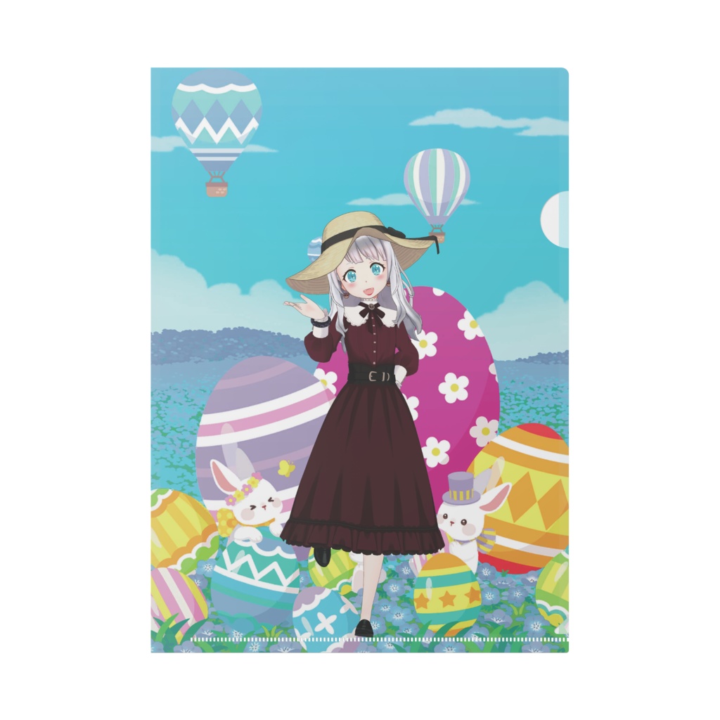 【異世界のななしさん】12月記念日グッズ-クリアファイル[1207]