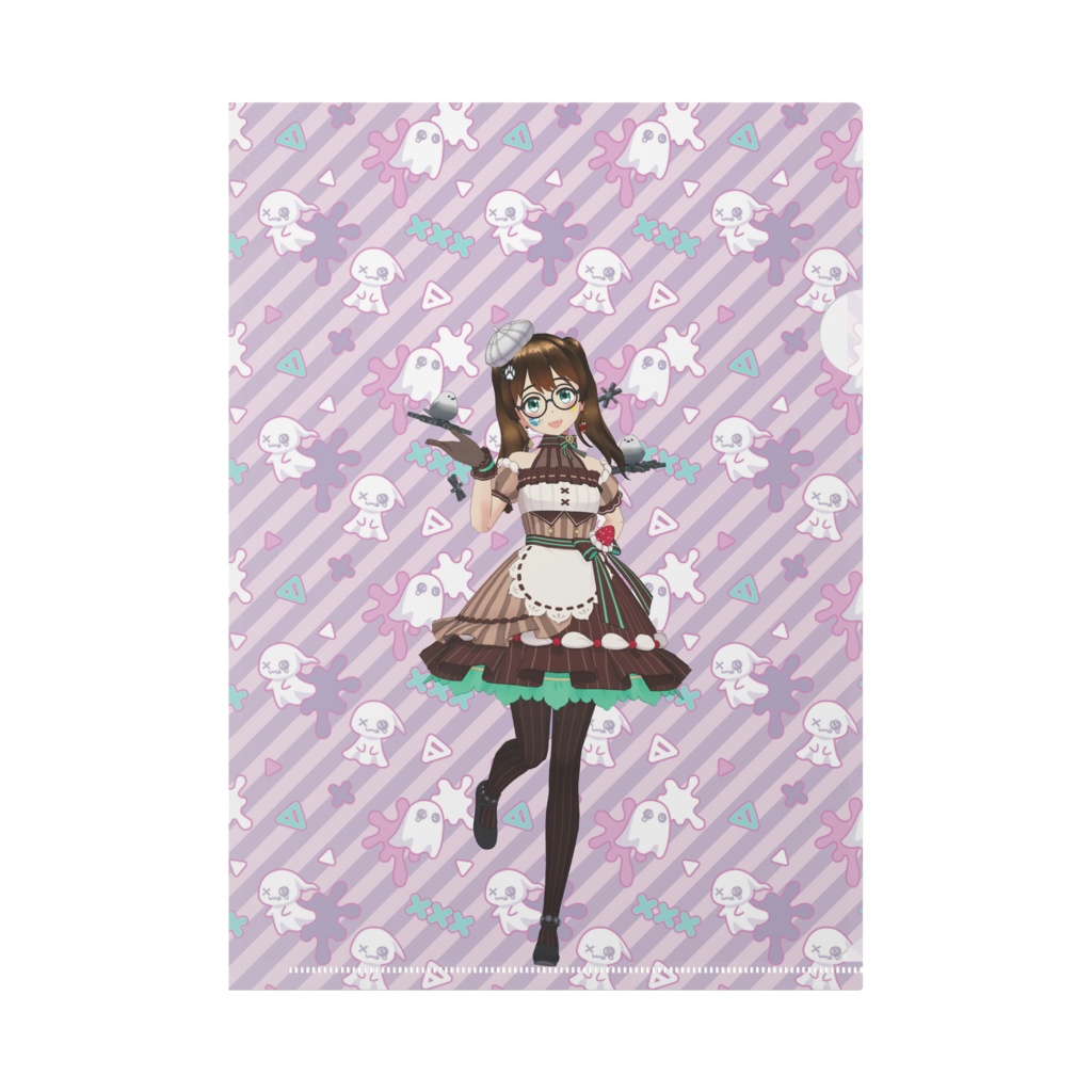 【白吹 のなめ】12月記念日グッズ-クリアファイル[1203]