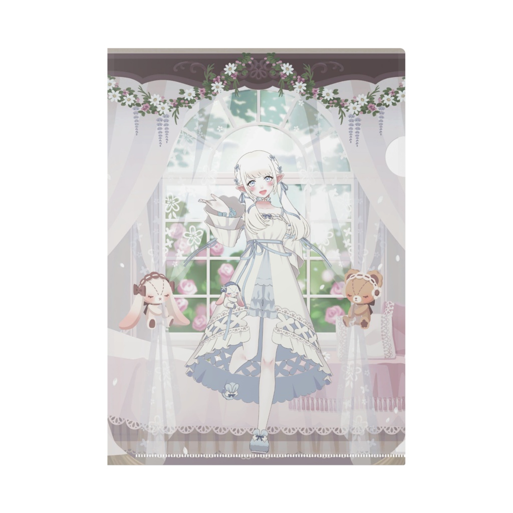 【白城ましろ】12月記念日グッズ-クリアファイル[1222]