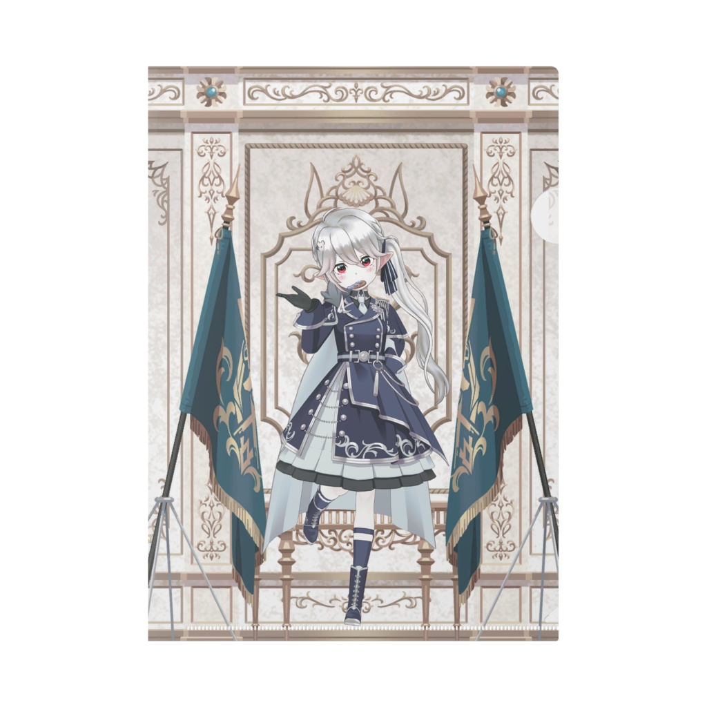 【白星 美菜都】12月記念日グッズ-クリアファイル[1227]