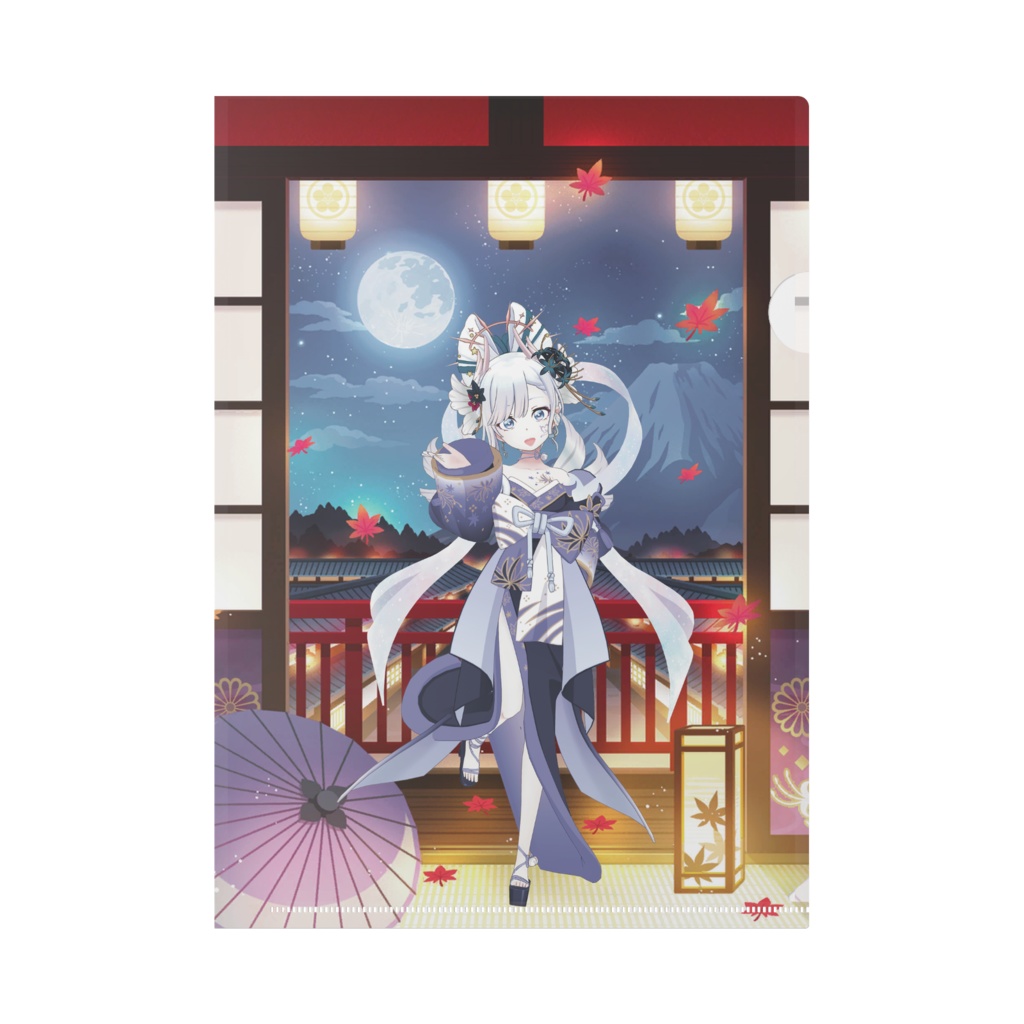 【白波すいれん】12月記念日グッズ-クリアファイル[1204]