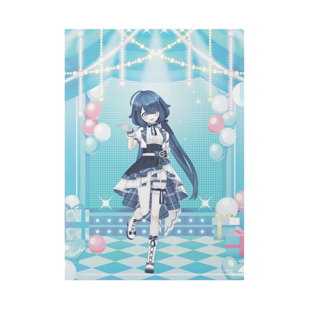 【百喜 あまね】12月記念日グッズ-クリアファイル[1225]