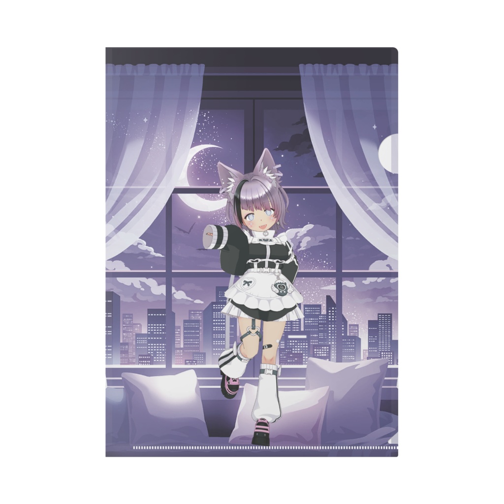 【百夜めろ】12月記念日グッズ-クリアファイル[1208]