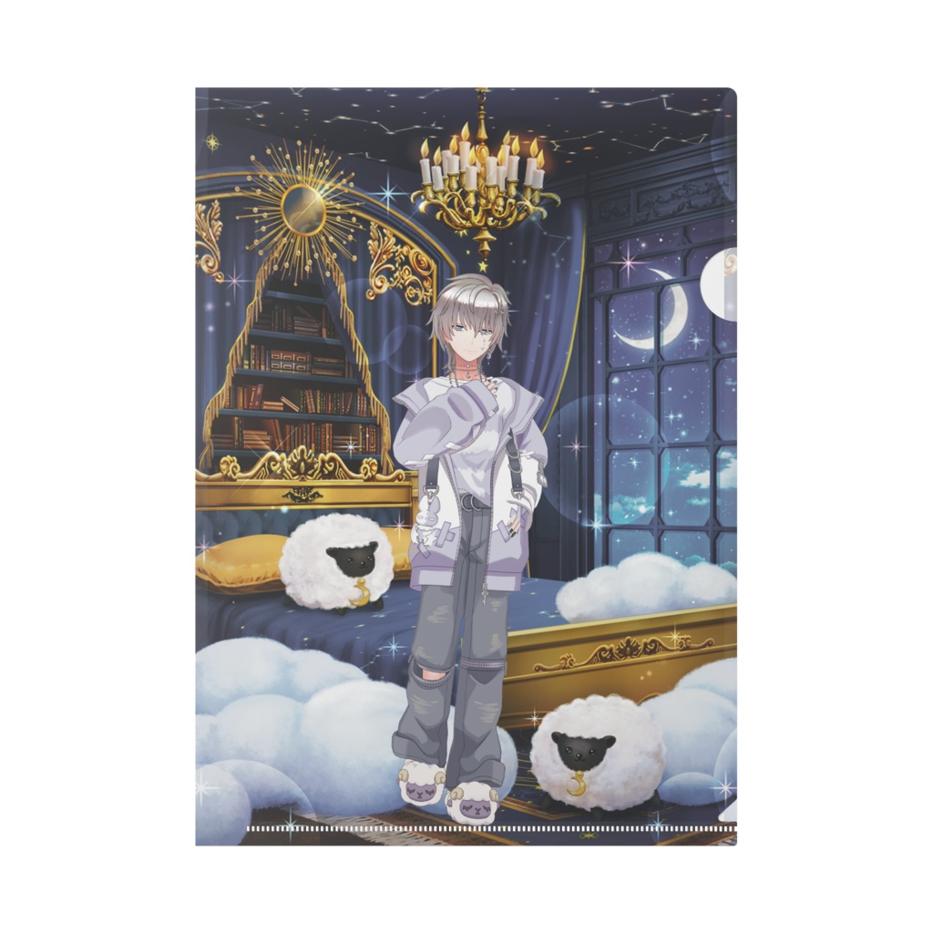 【皇漣蓮】12月記念日グッズ-クリアファイル[1219]