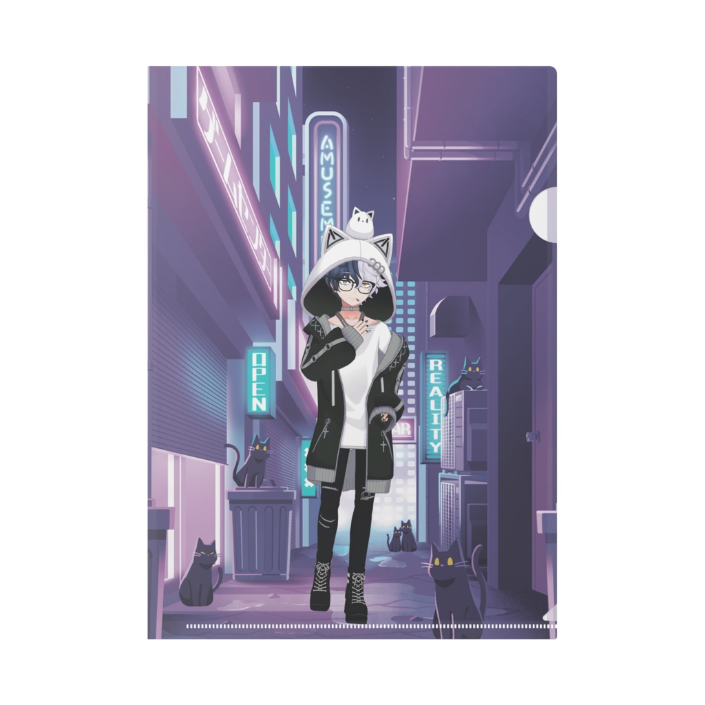 【石見しゅう】12月記念日グッズ-クリアファイル[1225]