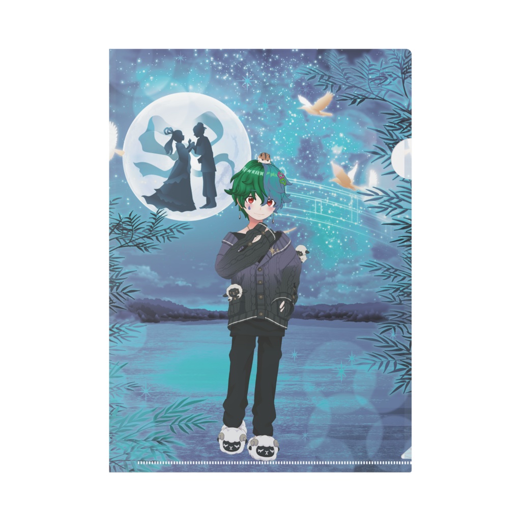 【神君港士】12月記念日グッズ-クリアファイル[1205]