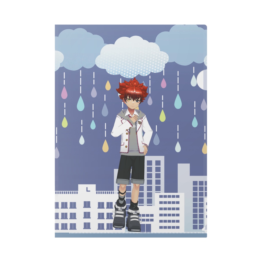 【神楽宮てくと】12月記念日グッズ-クリアファイル[1203]