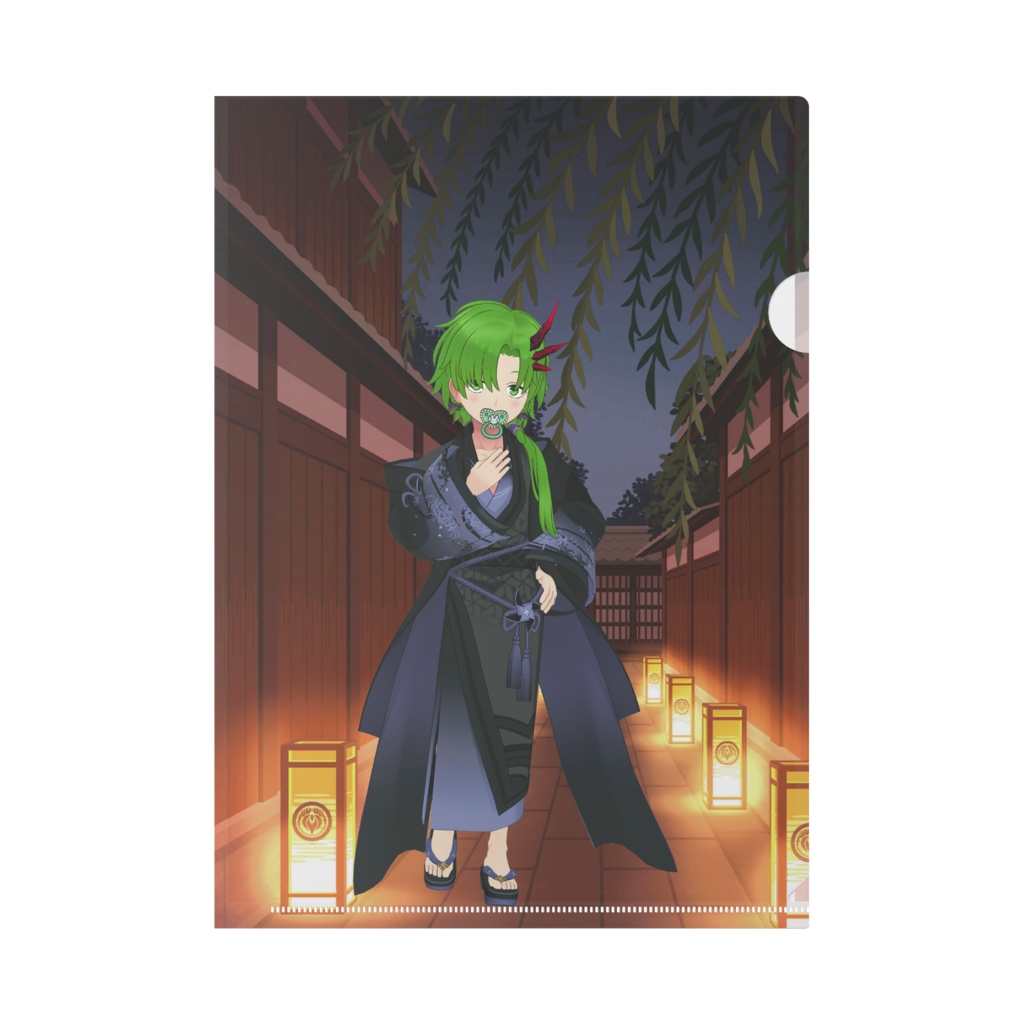 【福原兼寿】12月記念日グッズ-クリアファイル[1202]