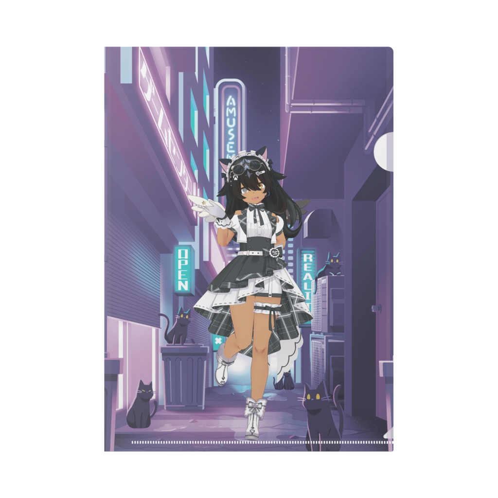 【秋飆 しろむ】12月記念日グッズ-クリアファイル[1209]