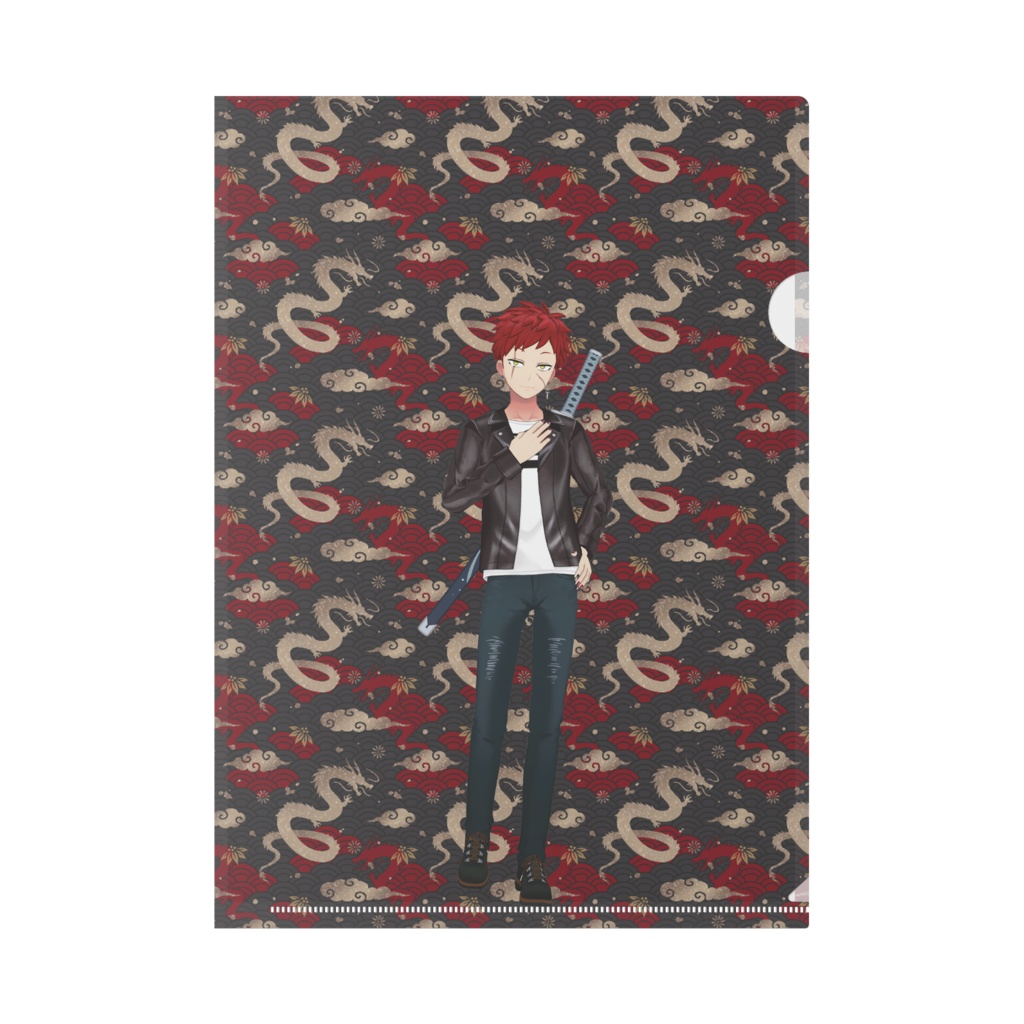 【紅焔龍ラース】12月記念日グッズ-クリアファイル[1201]