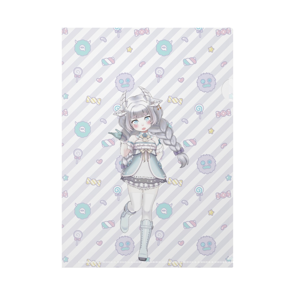 【羊宮めり】12月記念日グッズ-クリアファイル[1228]