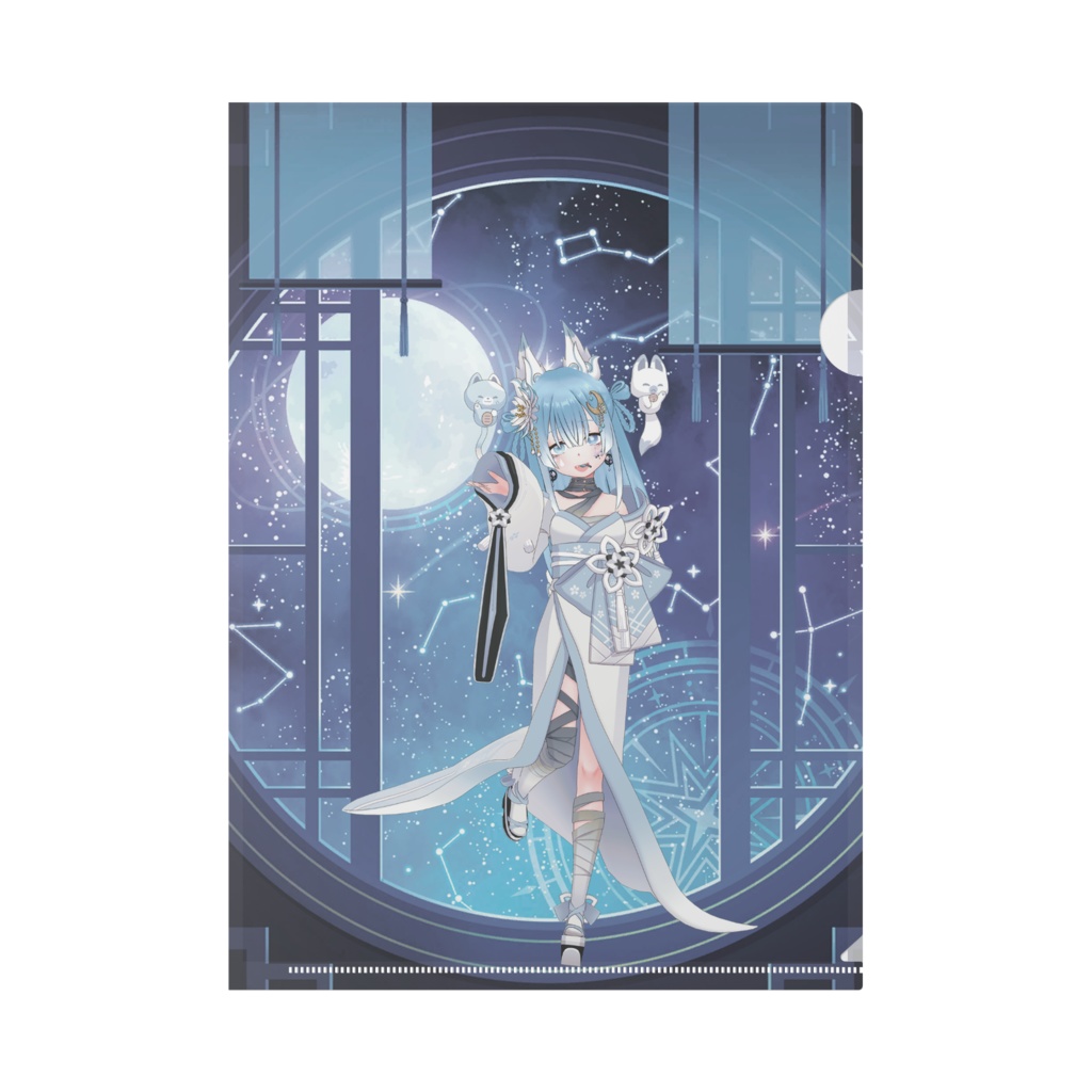 【華乃蒔梨桜】12月記念日グッズ-クリアファイル[1202]