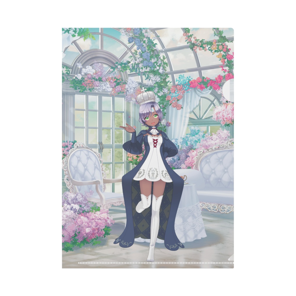 【華英ぴりか】12月記念日グッズ-クリアファイル[1224]