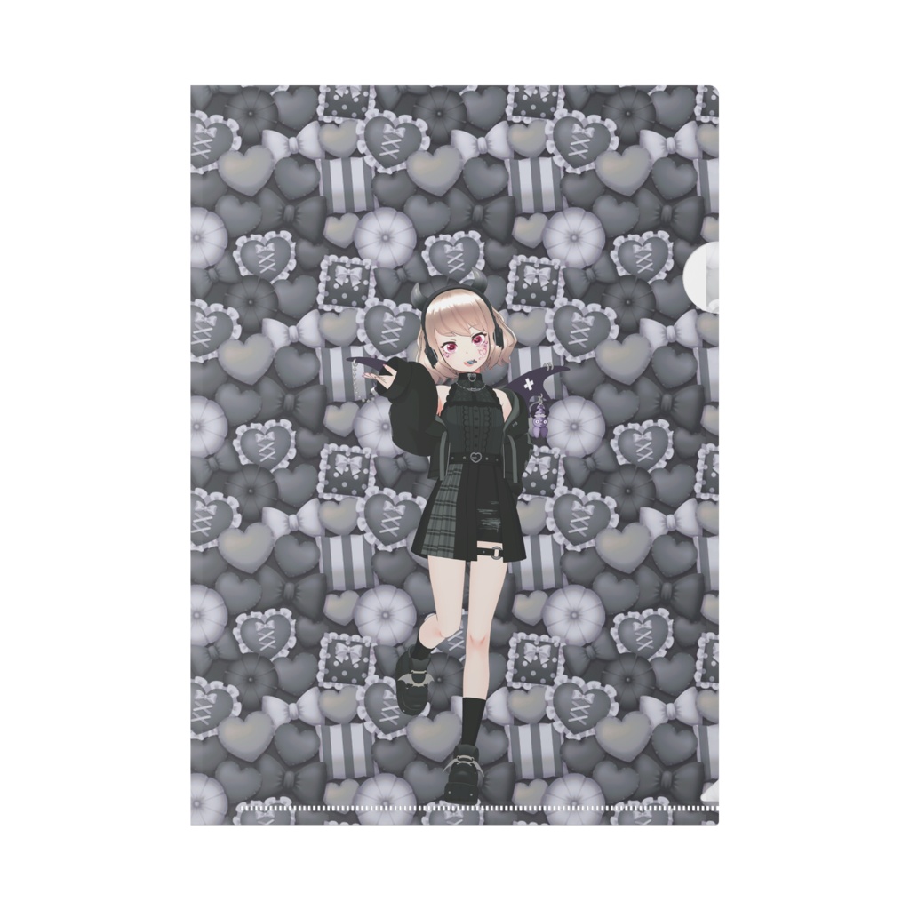 【葉月クレハ】12月記念日グッズ-クリアファイル[1229]