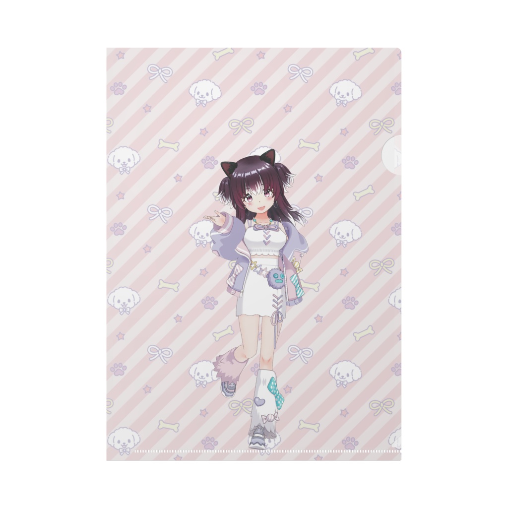 【蒼月ぽち】12月記念日グッズ-クリアファイル[1207]