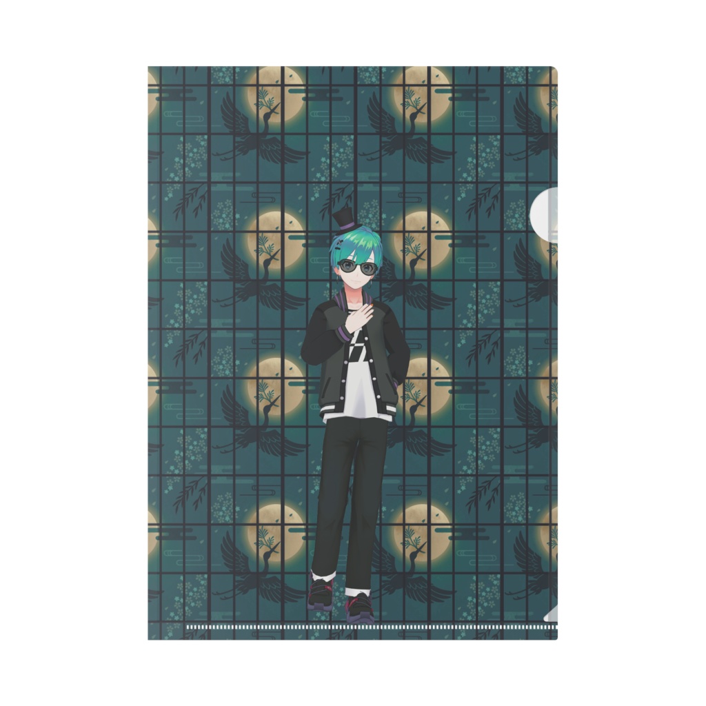 【蒼玉】12月記念日グッズ-クリアファイル[1211]