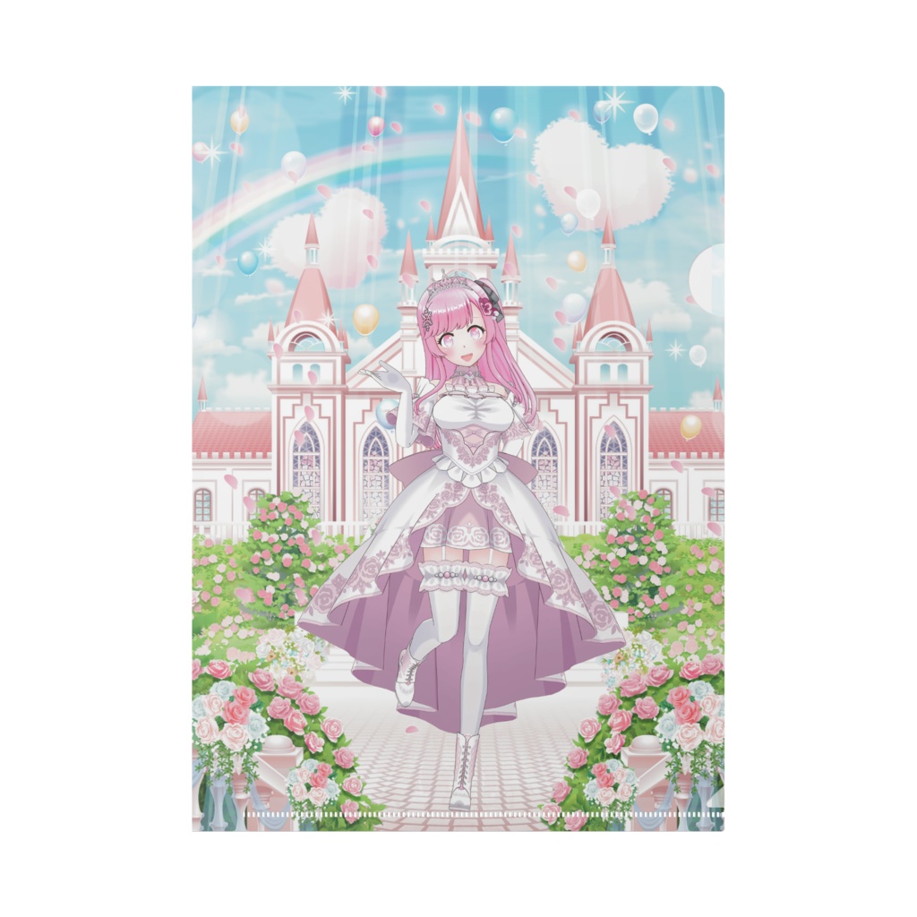 【蓮姫】12月記念日グッズ-クリアファイル[1230]