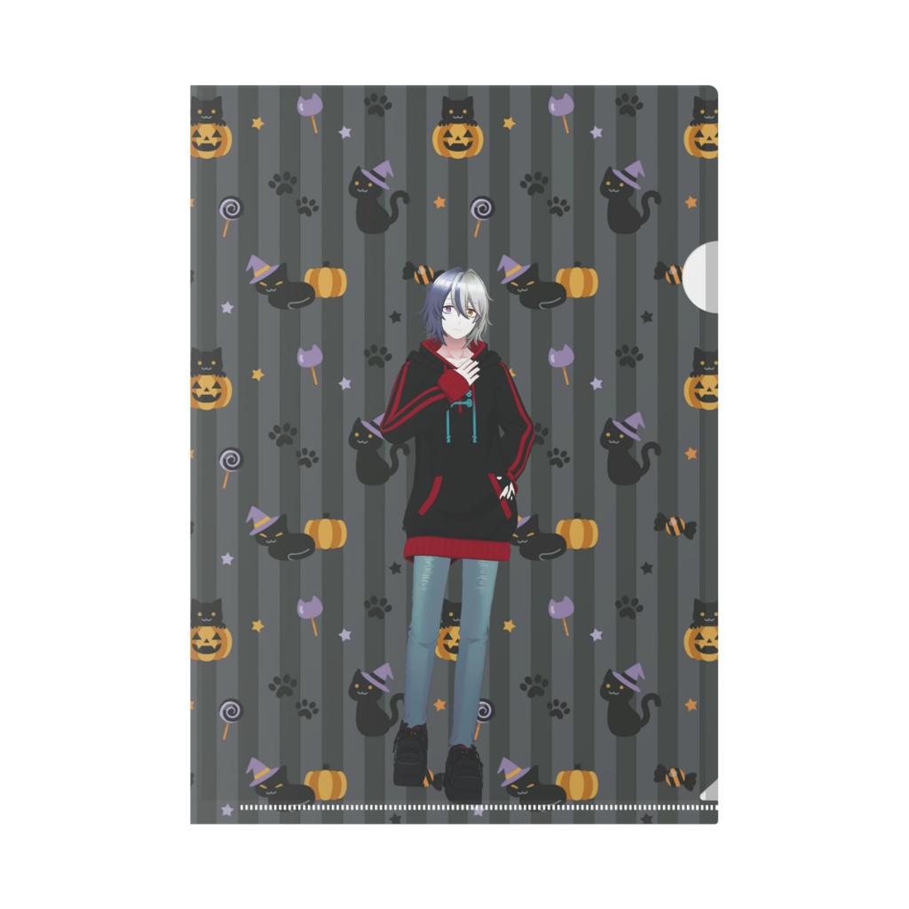 【藍月 雪花】12月記念日グッズ-クリアファイル[1227]