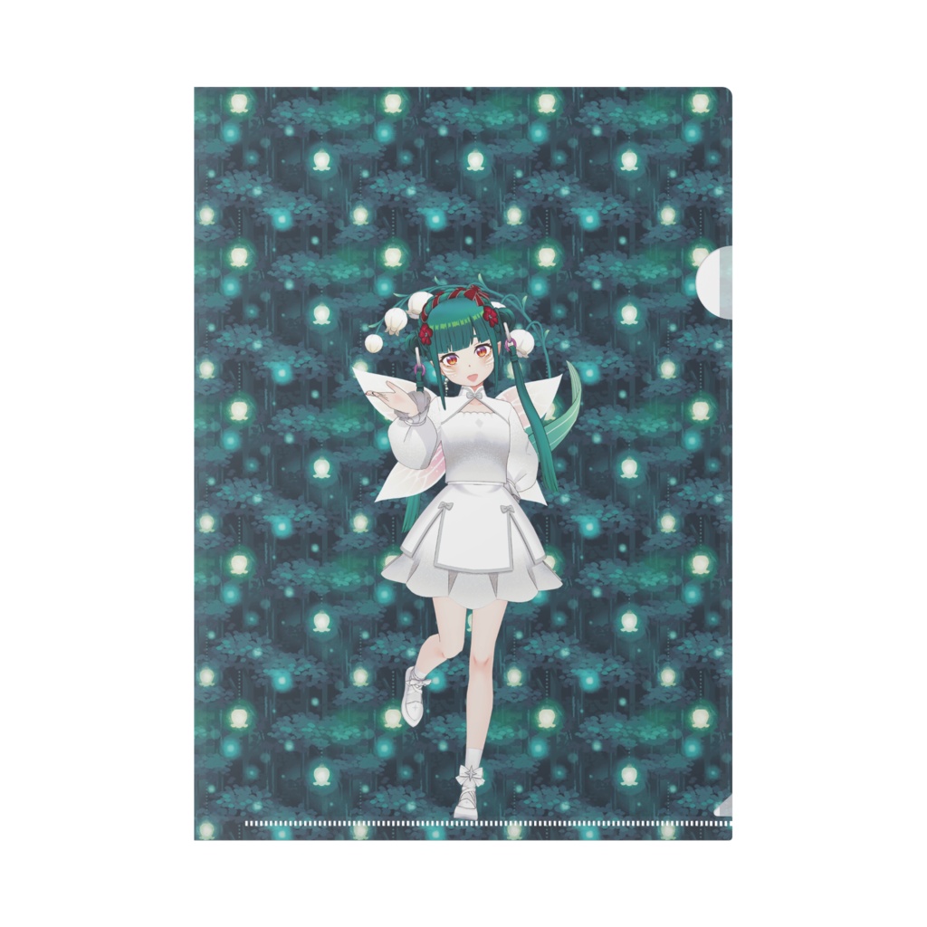 【蛙葉ぴこ】12月記念日グッズ-クリアファイル[1225]