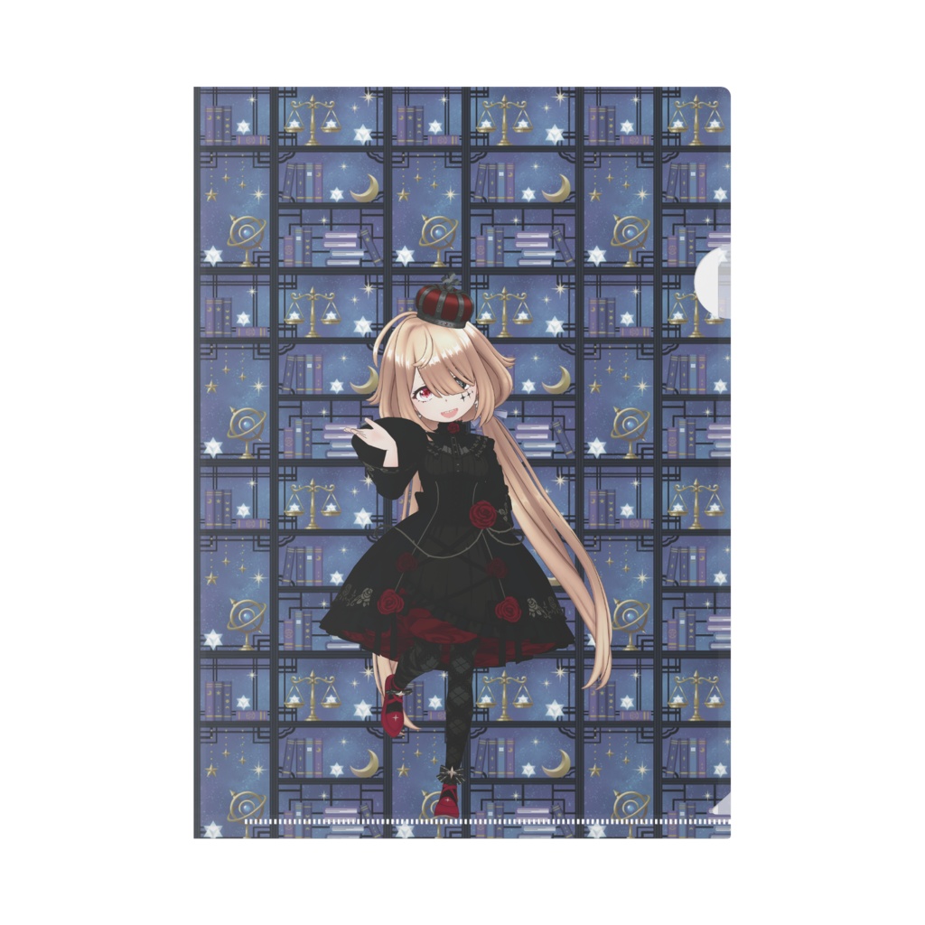 【街灯 ねおん】12月記念日グッズ-クリアファイル[1230]