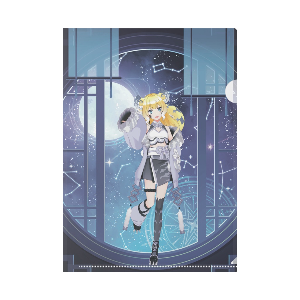 【詩乃ノるむ】12月記念日グッズ-クリアファイル[1213]