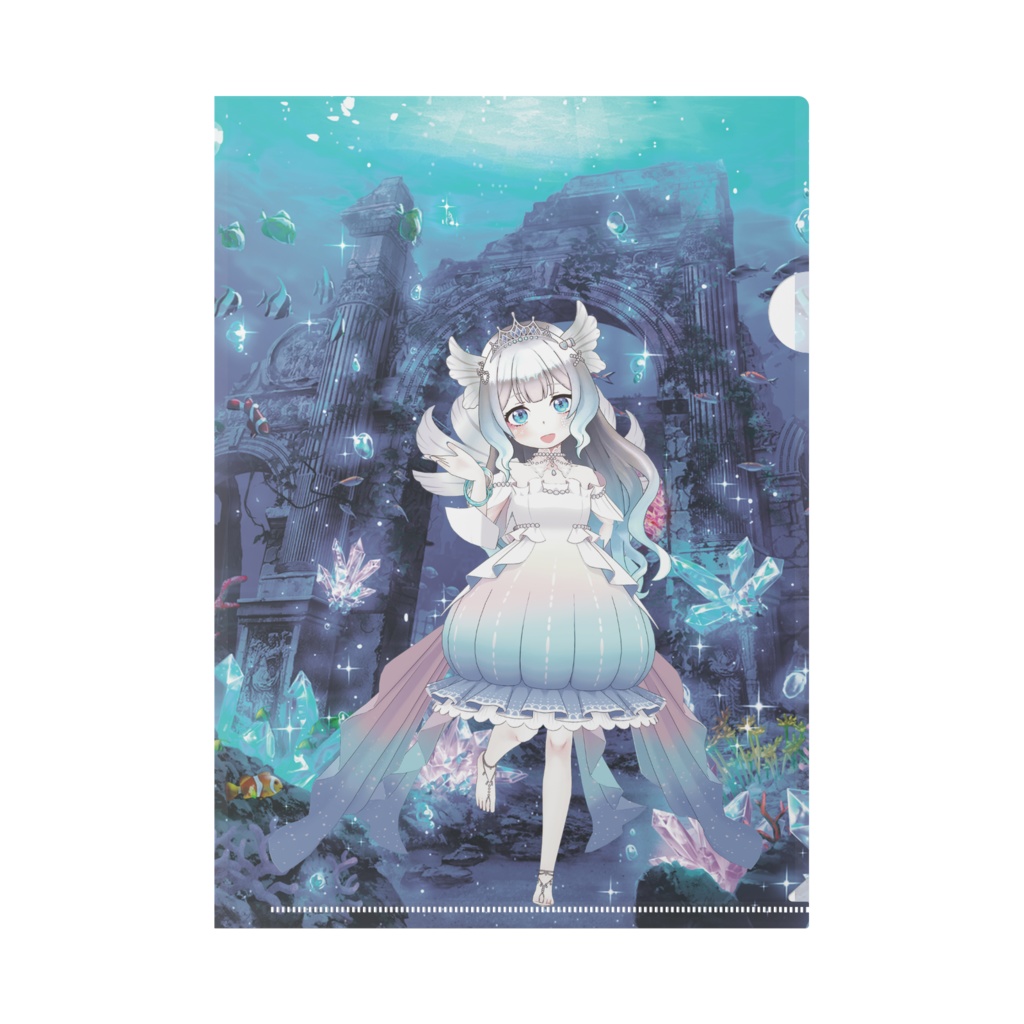 【詩海さかな】12月記念日グッズ-クリアファイル[1206]