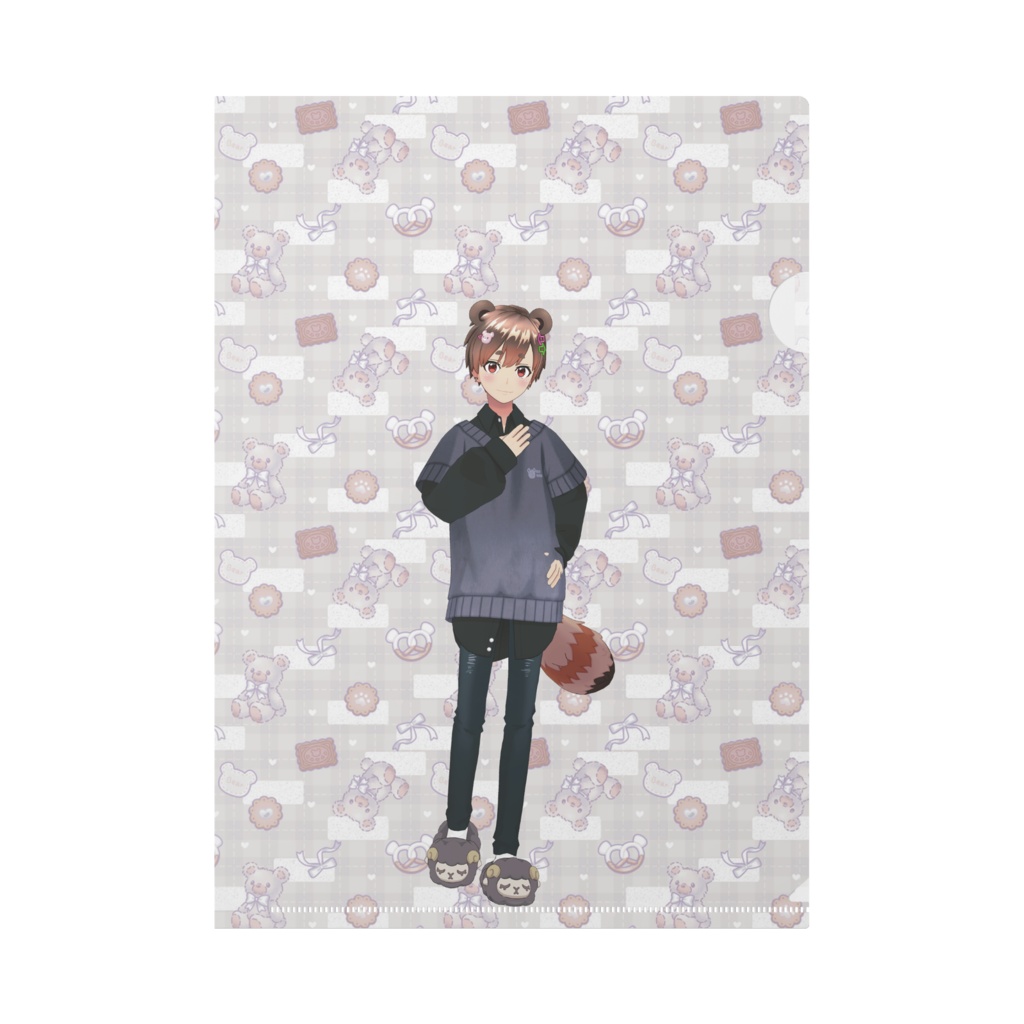 【透空】12月記念日グッズ-クリアファイル[1215]