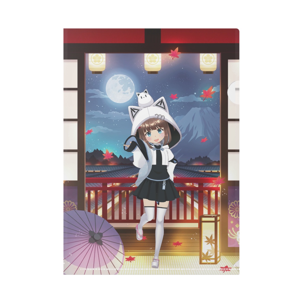 【鈴宮ルル】12月記念日グッズ-クリアファイル[1231]