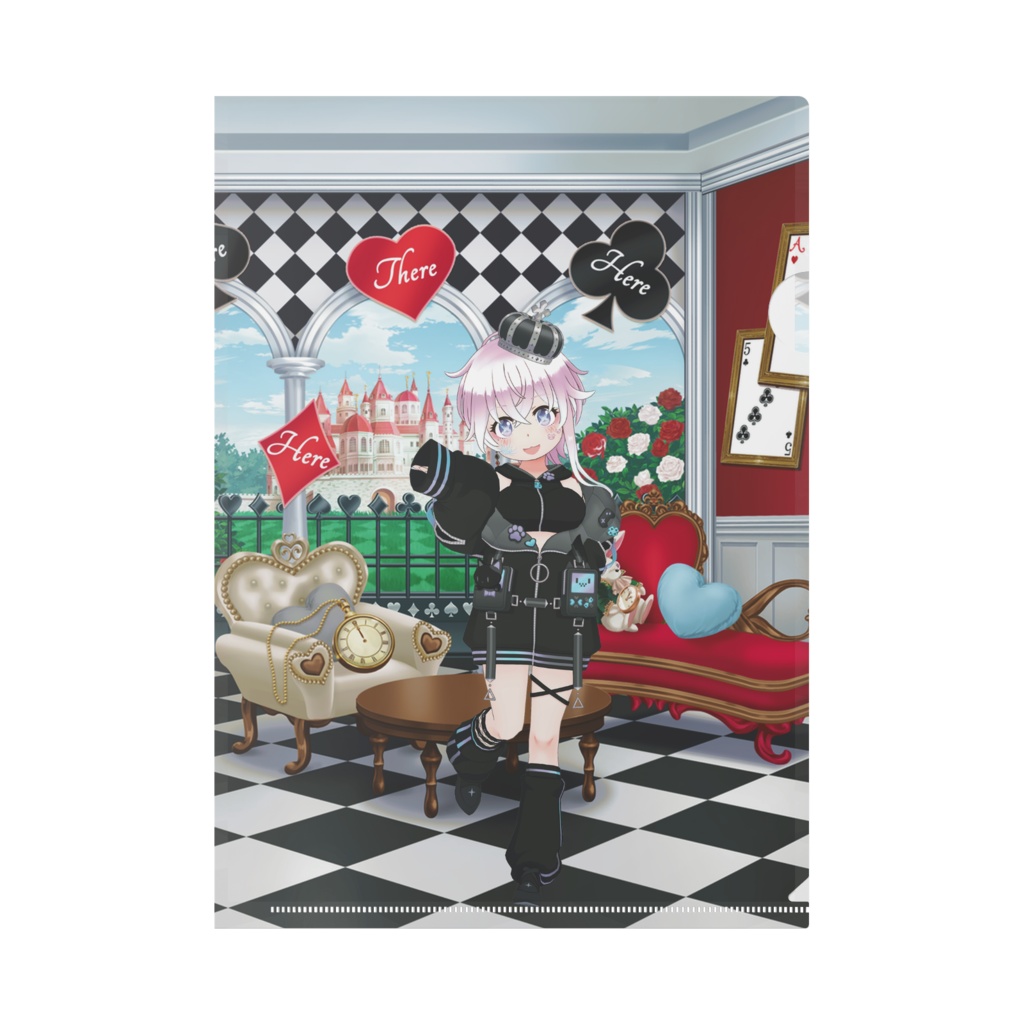 【鏡華輝愛】12月記念日グッズ-クリアファイル[1226]