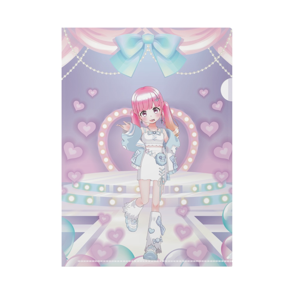 【隣の家のありす】12月記念日グッズ-クリアファイル[1210]
