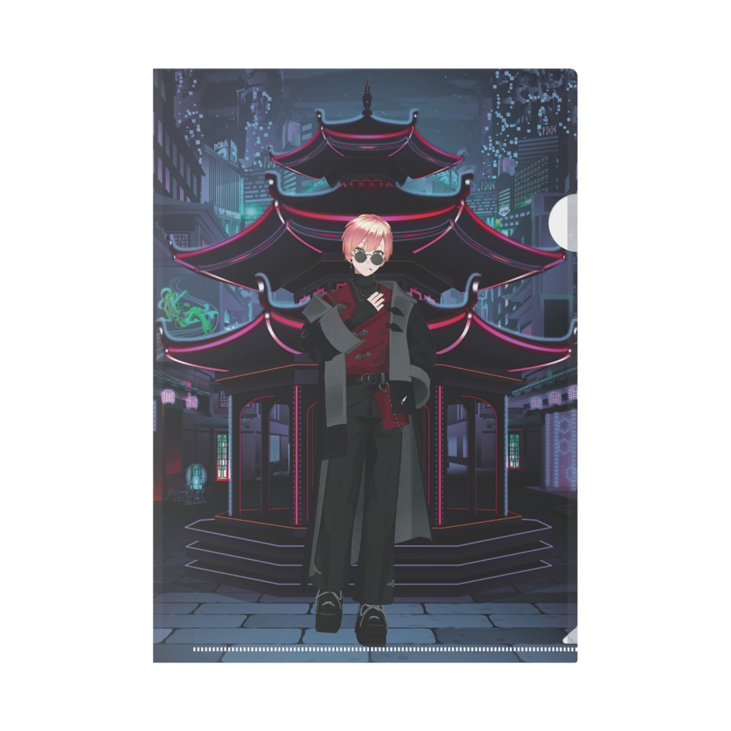 【雨宮 紬】12月記念日グッズ-クリアファイル[1202]