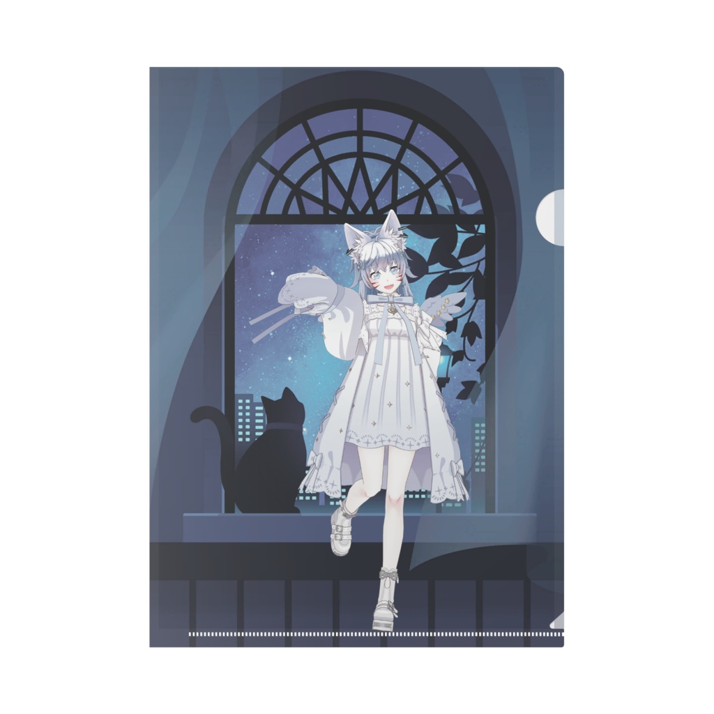 【雨水れんげ】12月記念日グッズ-クリアファイル[1221]