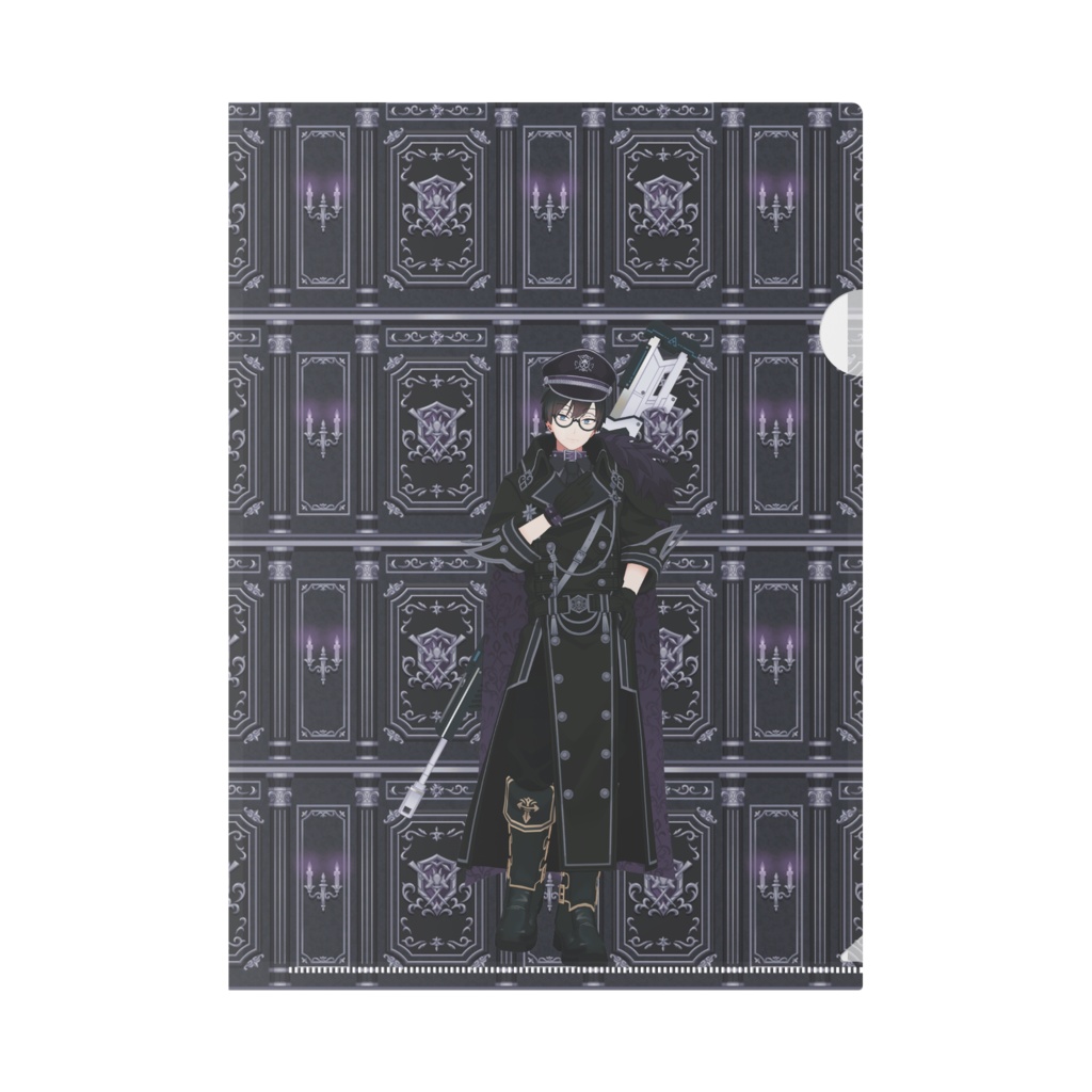 【雪咲冰義】12月記念日グッズ-クリアファイル[1211]