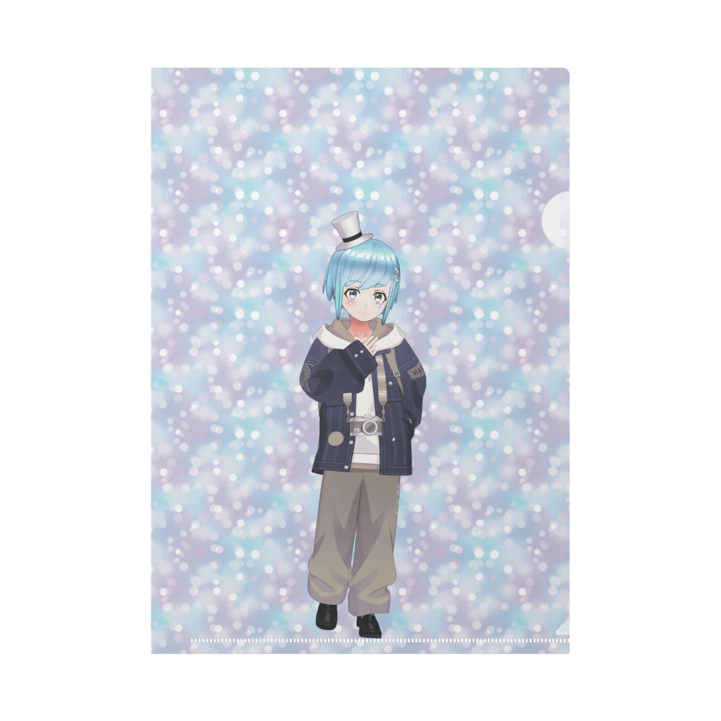 【雪峰 レイ】12月記念日グッズ-クリアファイル[1215]