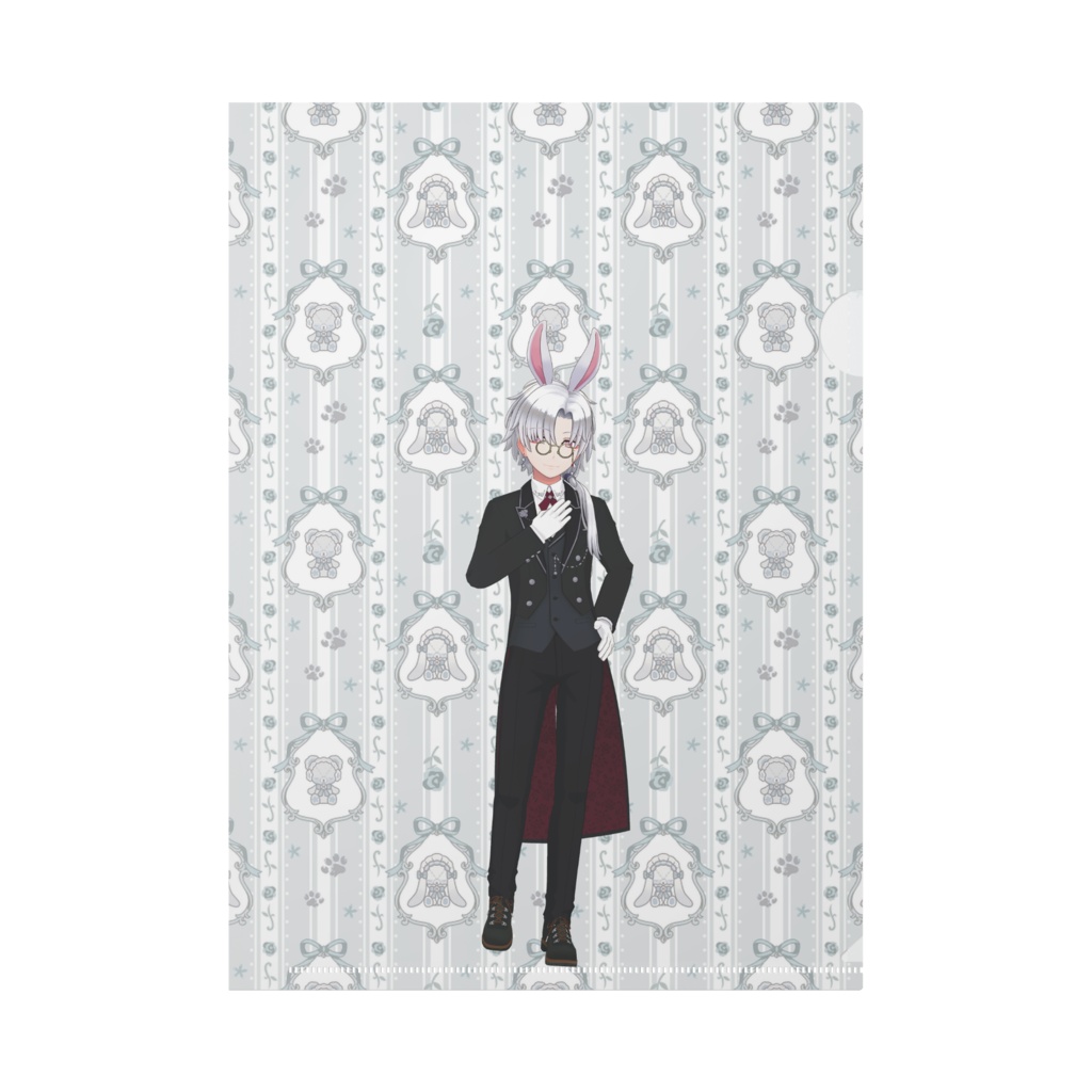 【雪野 白兎】12月記念日グッズ-クリアファイル[1226]