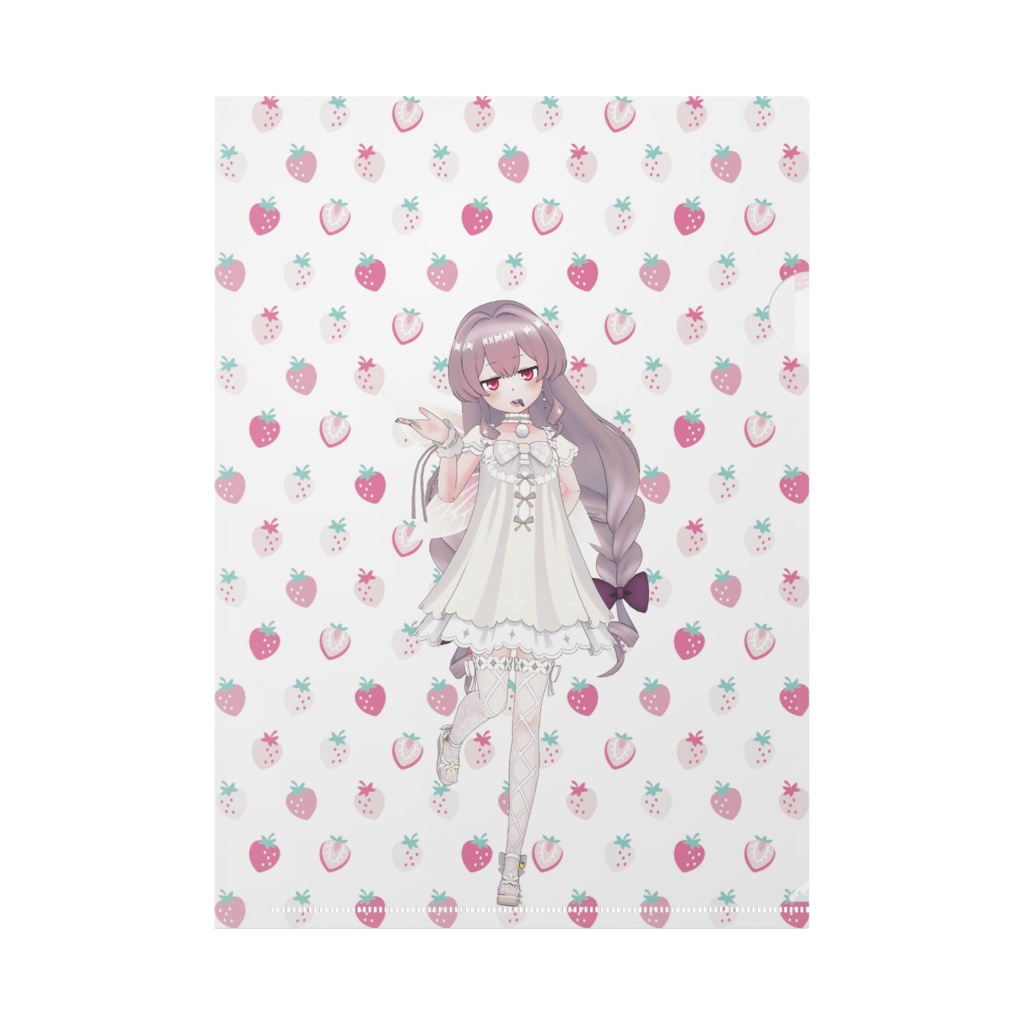 【雪野いちご】12月記念日グッズ-クリアファイル[1228]