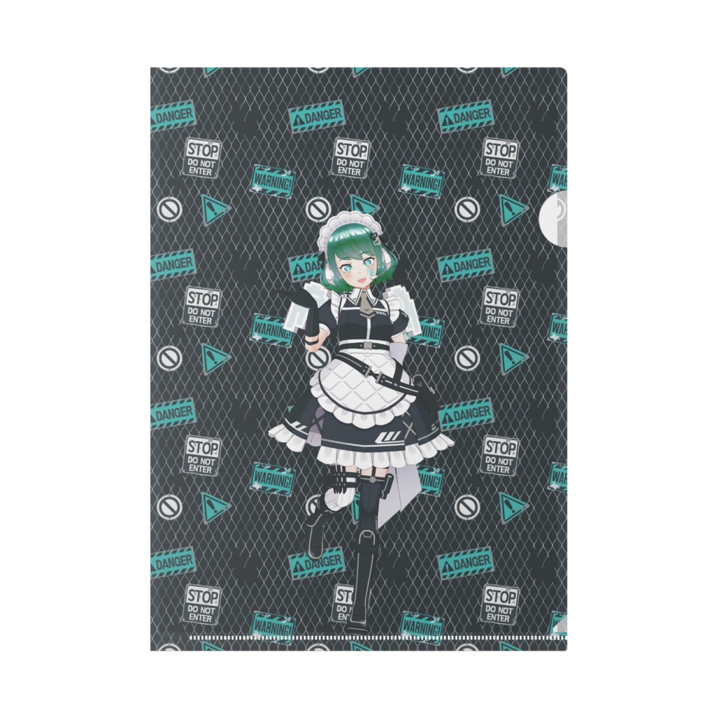 【静音(しおん)】12月記念日グッズ-クリアファイル[1221]