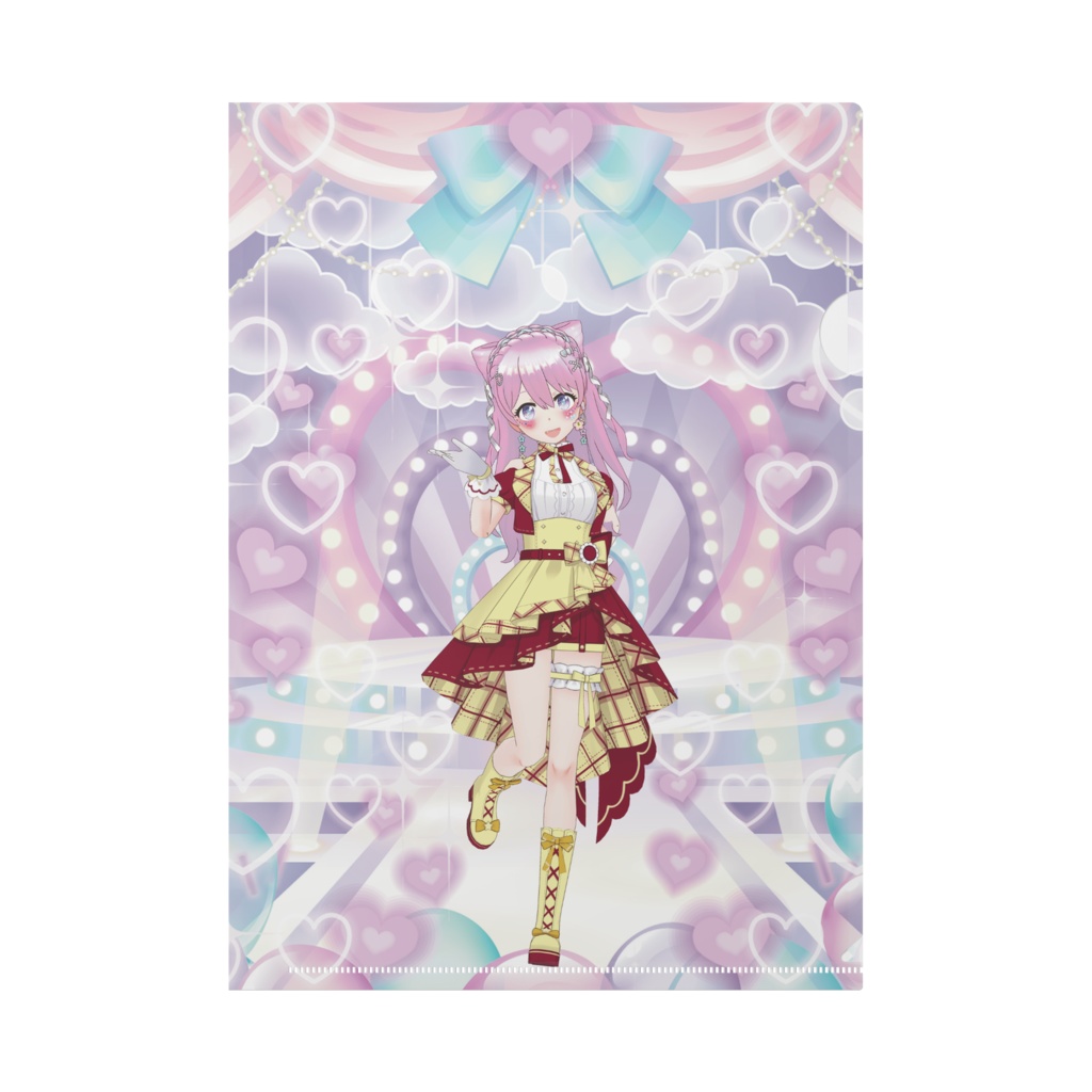 【音羽ひなた】12月記念日グッズ-クリアファイル[1214]