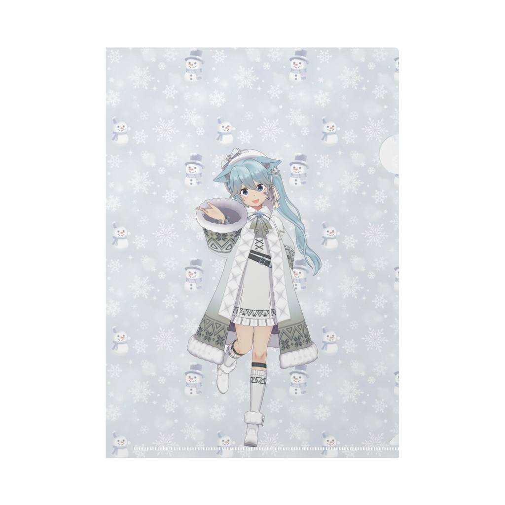 【風乃音なつき。】12月記念日グッズ-クリアファイル[1221]