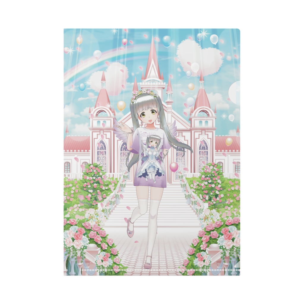 【駒鳥ひなの】12月記念日グッズ-クリアファイル[1208]