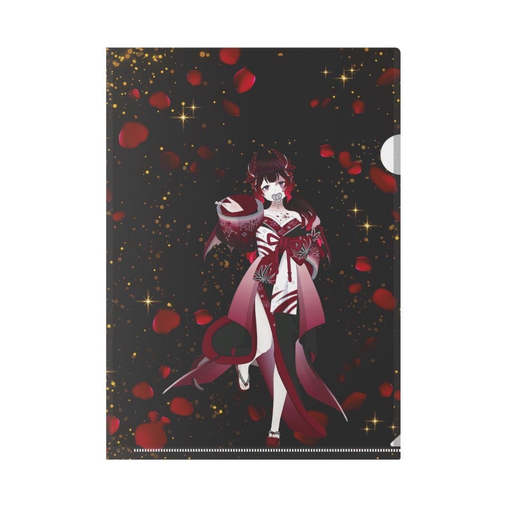 【魔族の姫】12月記念日グッズ-クリアファイル[1209]