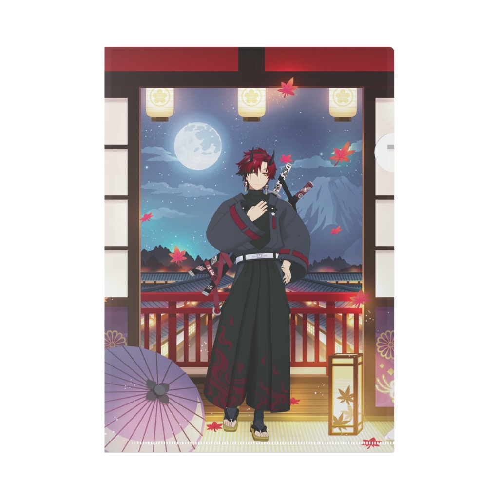 【鳳　獅狼 】12月記念日グッズ-クリアファイル[1224]