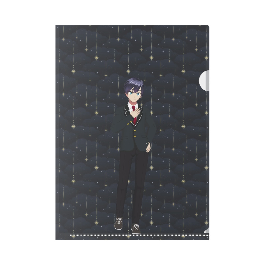 【黒奈凛】12月記念日グッズ-クリアファイル[1217]