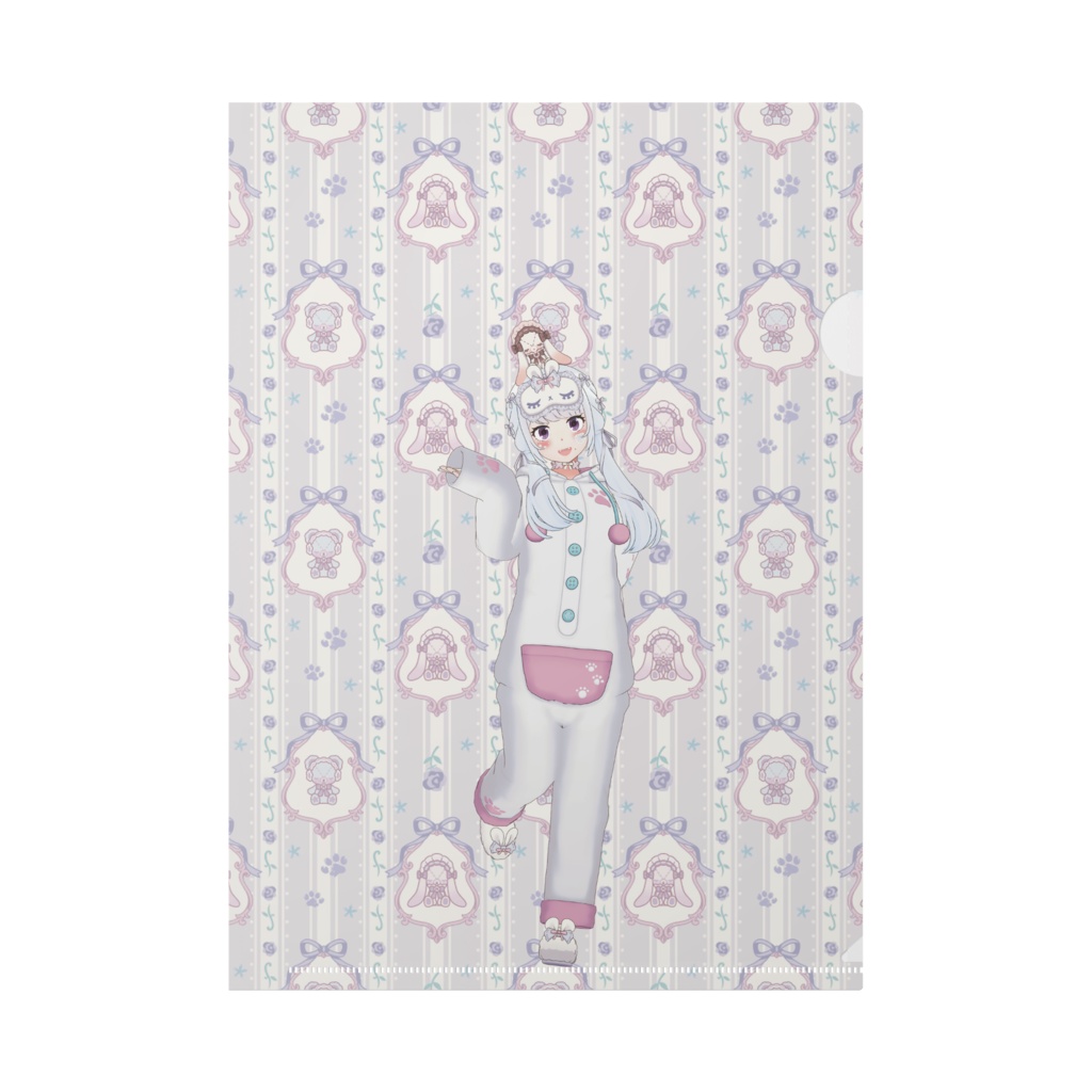 【黒目紅玉(あかめん)】12月記念日グッズ-クリアファイル[1224]