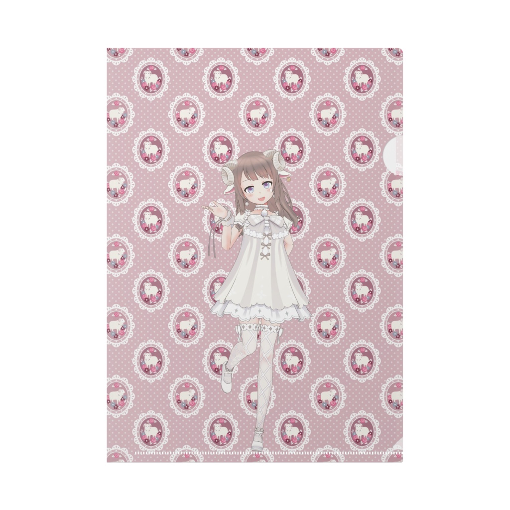 【(河井)ハル】12月記念日グッズ-クリアファイル[1218]