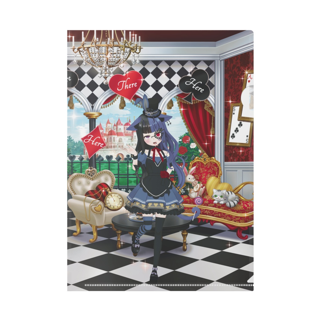 【DARKアリス】12月記念日グッズ-クリアファイル[1206]