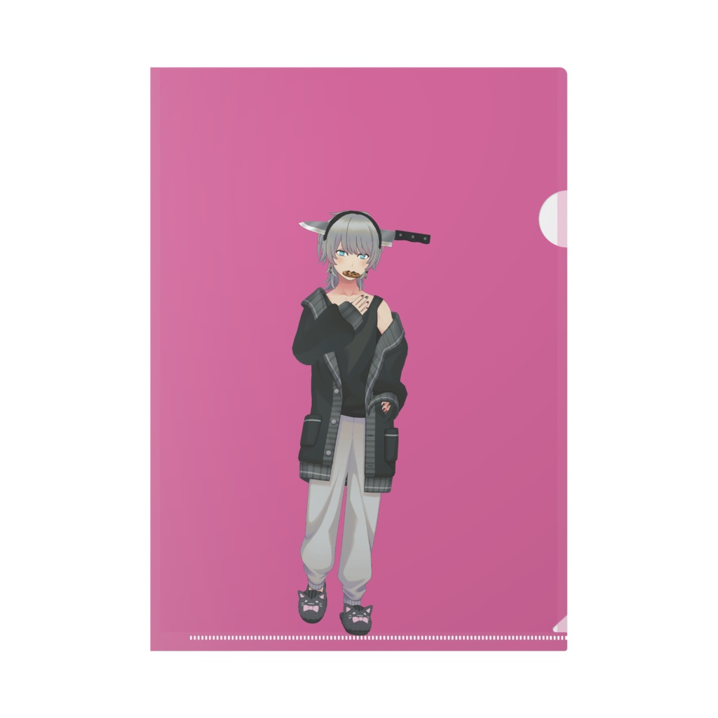 【EGTea】12月記念日グッズ-クリアファイル[1224]