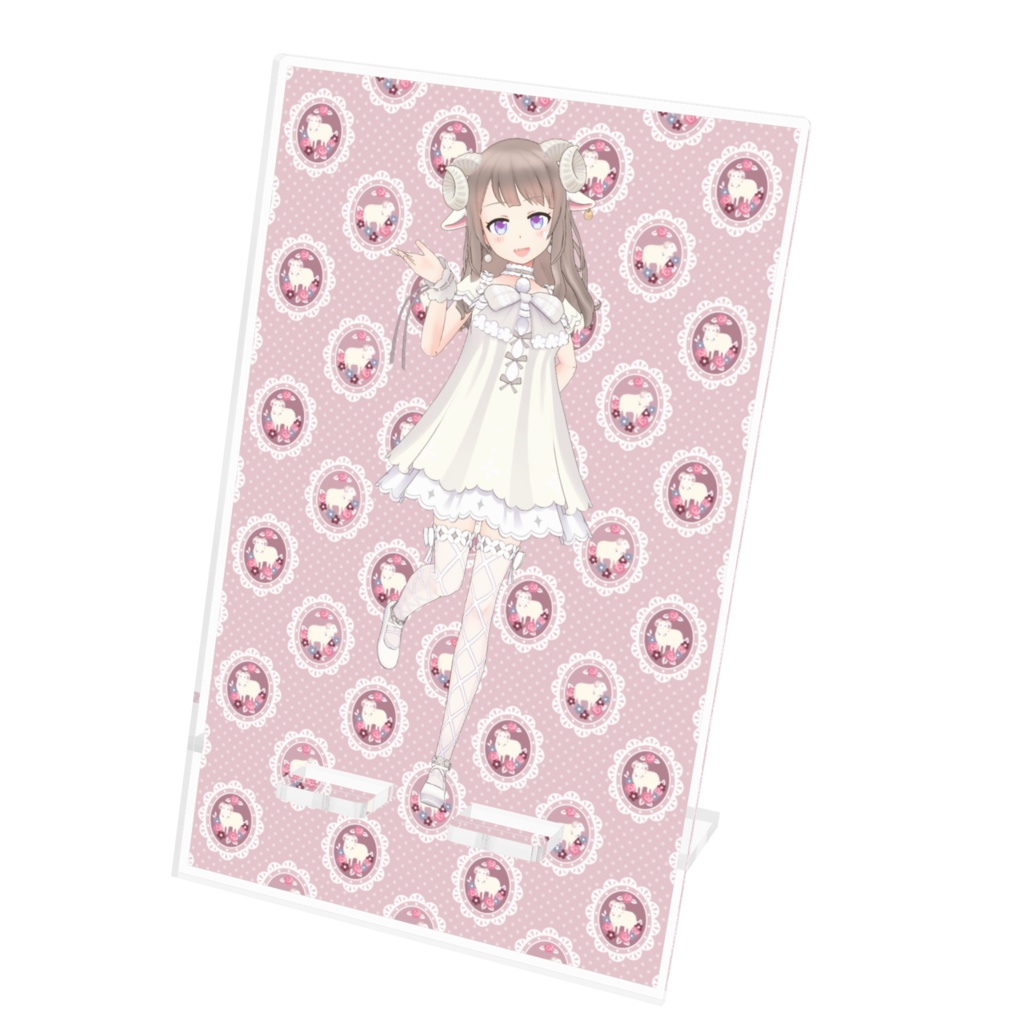 【(河井)ハル】12月記念日グッズ-アクリルスマホスタンド[1218]